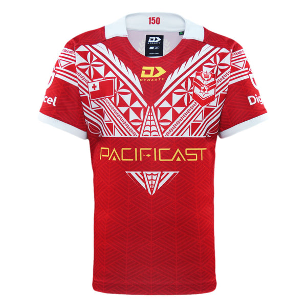 2025 Tonga Rugby League Replica Home Jersey - Junior