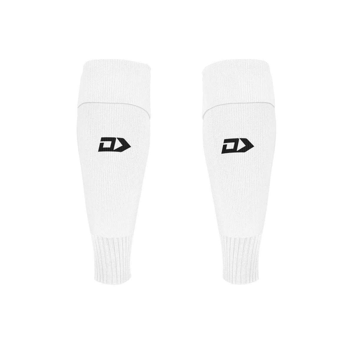 DS White Footless Sock