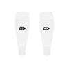 DS White Footless Sock