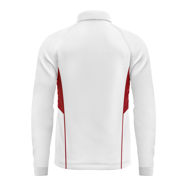 St Bede's College Long Sleeve White Cricket Shirt