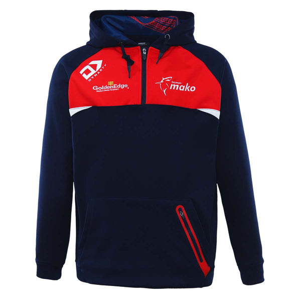 2022 Tasman Mako Quarter Zip Performance Hoodie-FRONT