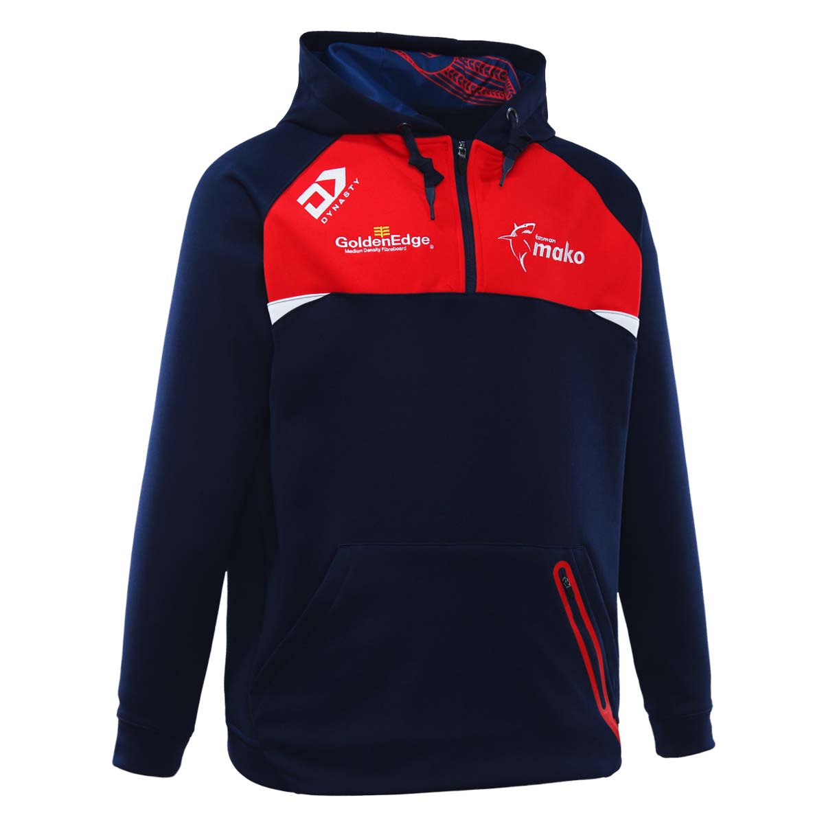 2022 Tasman Mako Quarter Zip Performance Hoodie-RIGHT