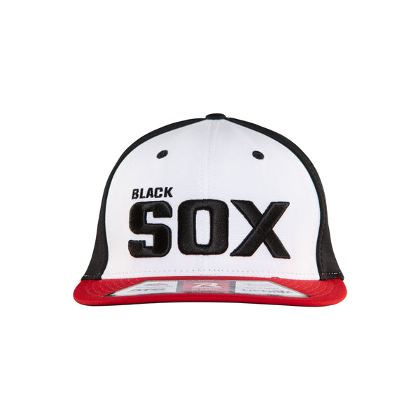 Black Sox White and Red Hat