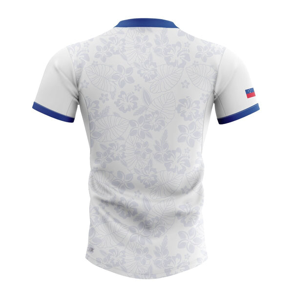 2025 Manu Samoa Mens Replica Away Jersey - White