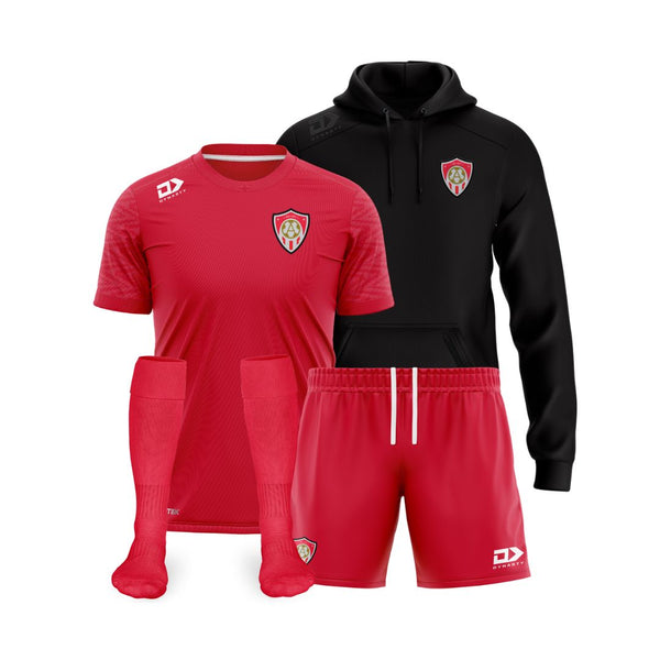 (Preorder) Albany United Adult Playing Kit Bundle + Hoodie