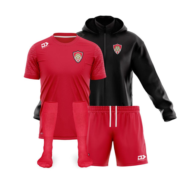 (Preorder) Albany United Junior Playing Kit Bundle + Jacket