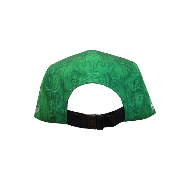 2025 New Zealand Maori Rugby League Mens 5 Panel Cap - Green