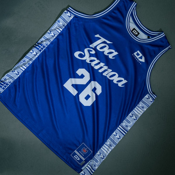 Toa Samoa Juniors Basketball Singlet