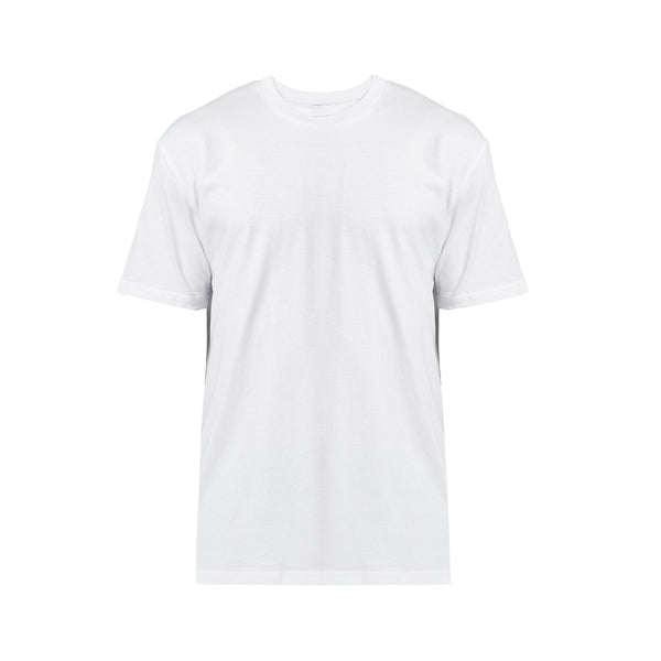 DS Adult White Cotton Tee-FRONT
