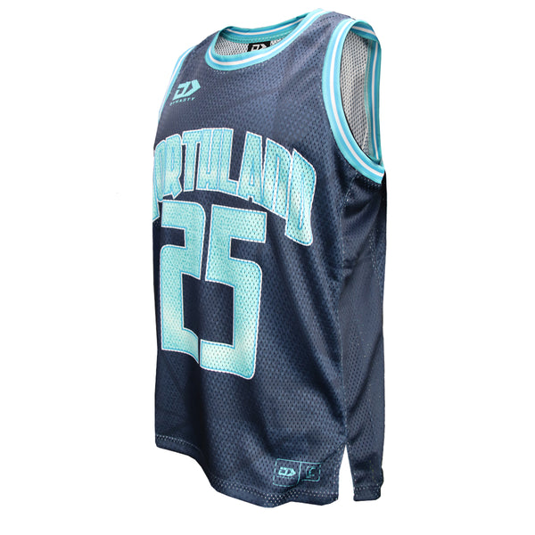 2025 Northland Rugby Mens Basketball Singlet - Navy