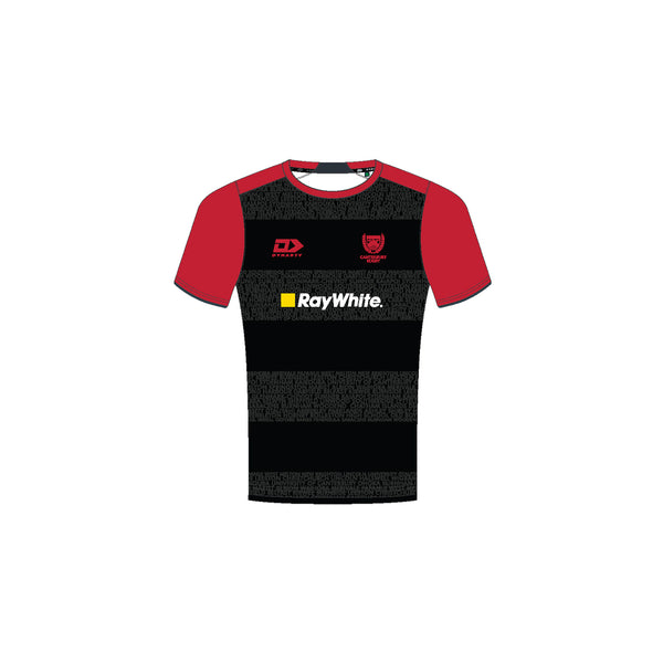 2026 Canterbury Rugby Adults Black Training Tee