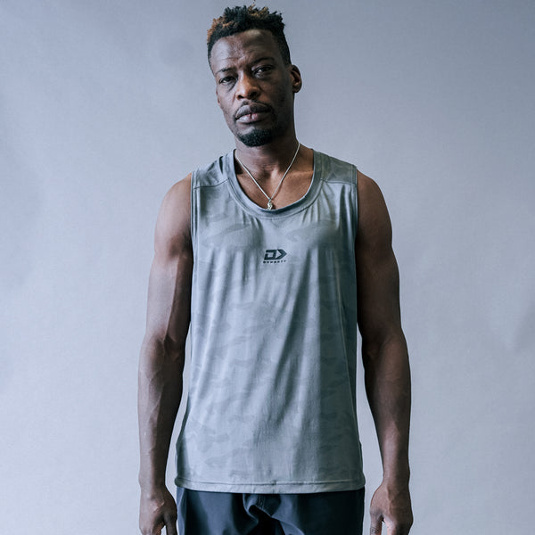 Dynasty Pro Series Mens Singlet - Grey