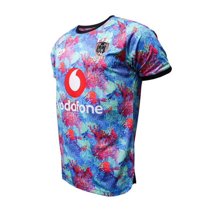 Maillot Domicile Rugby Fidji National 2017/2018 - BLK, Taille XL, Homme, Très Bon état