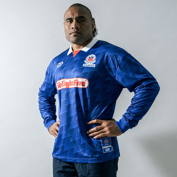 Toa Samoa Adults Retro Long Sleeve Tee