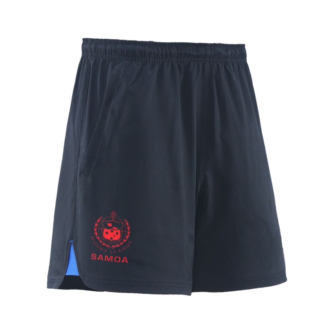 2024 Toa Samoa Rugby League Men’s Black Gym Shorts