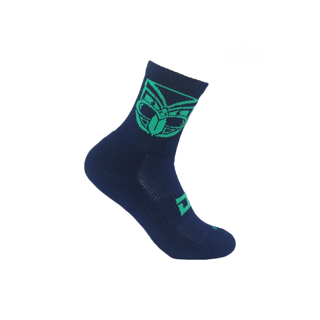 2024 New Zealand Warriors Navy Crew Sock-RIGHT