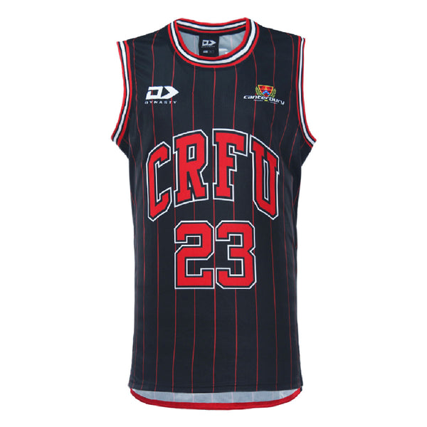 2023 Canterbury Rugby Mens Basketball Singlet-front