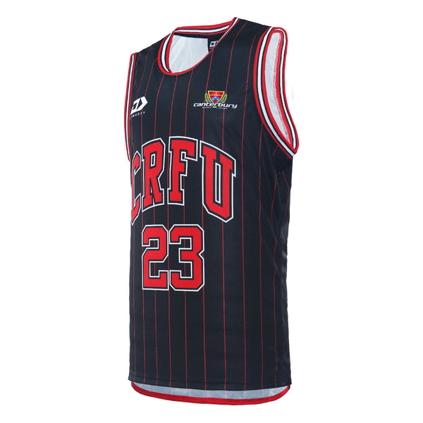 2023 Canterbury Rugby Mens Basketball Singlet-LEFT