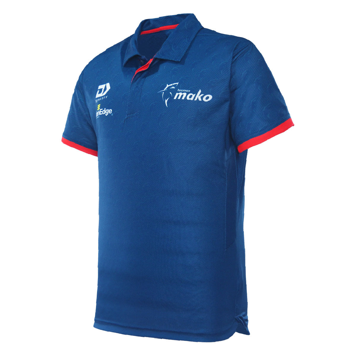 2023 Tasman Mako Mens Media Polo-LEFT