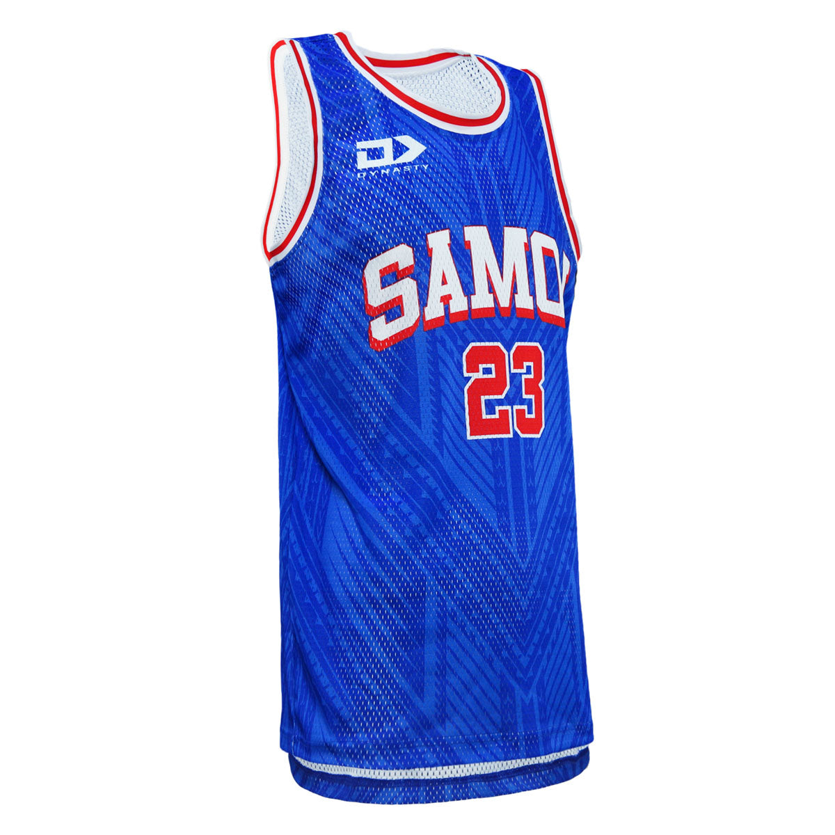 2023 Toa Samoa Rugby League Mens Basketball Singlet-RIGHT