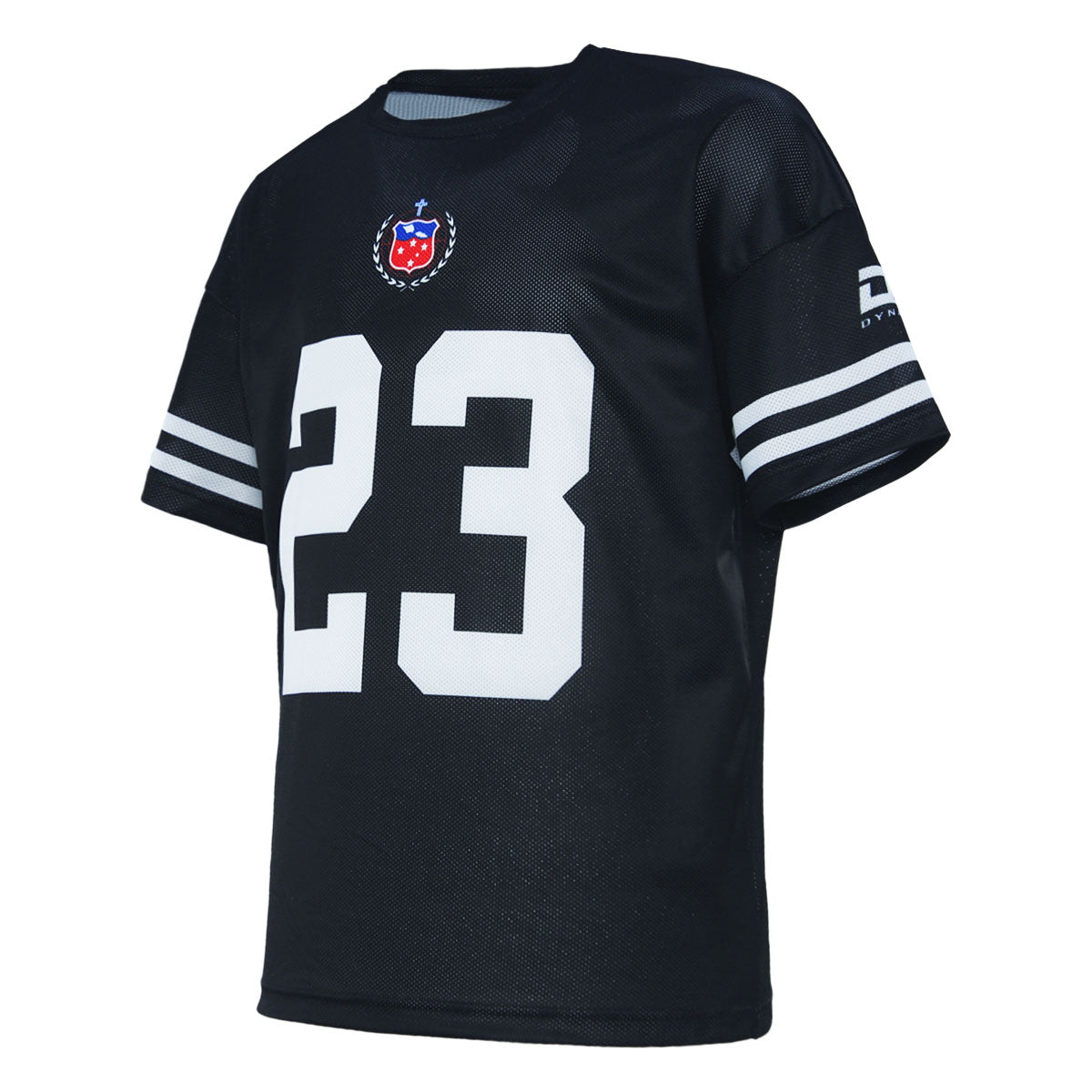 2023 Toa Samoa Rugby League Mens Black Oversized Tee-LEFT