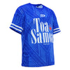 2023 Toa Samoa Rugby League Mens Blue Oversized Tee-RIGHT