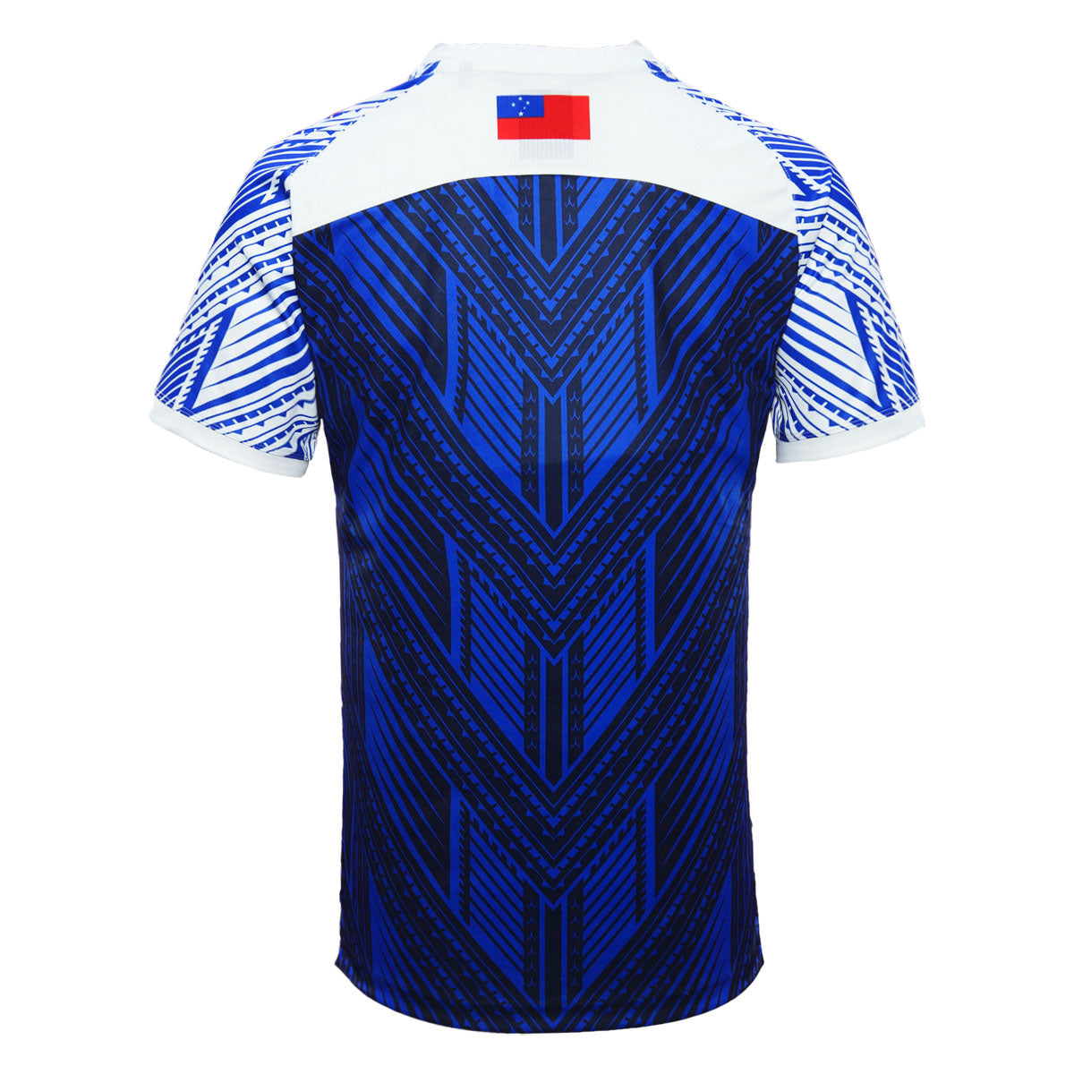 2023 Toa Samoa Rugby League Mens White Training Tee-BACK