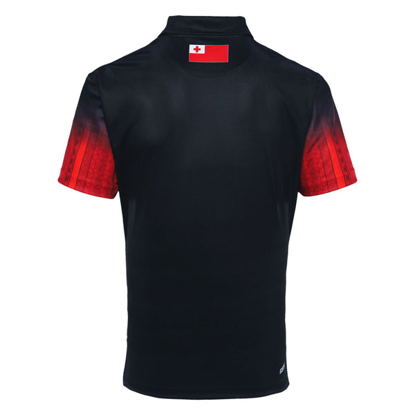 2023 Tonga Rugby League Mens Media Polo-BACK