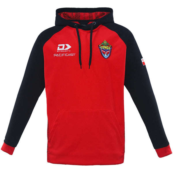2023 Tonga Rugby League Mens Pullover Hoodie-FRONT