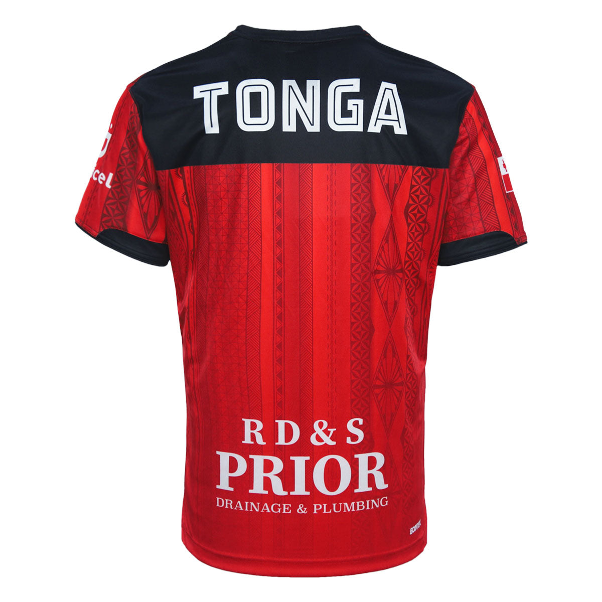 2023 Tonga Rugby League Mens Training Tee-BACK