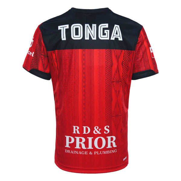 2023 Tonga Rugby League Mens Training Tee-BACK