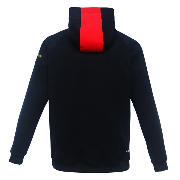 2025 Canterbury Rugby Mens Qtr Zip Hoodie - Black