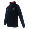 2025 Canterbury Rugby Mens Qtr Zip Hoodie - Black