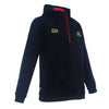 2025 Canterbury Rugby Mens Qtr Zip Hoodie - Black