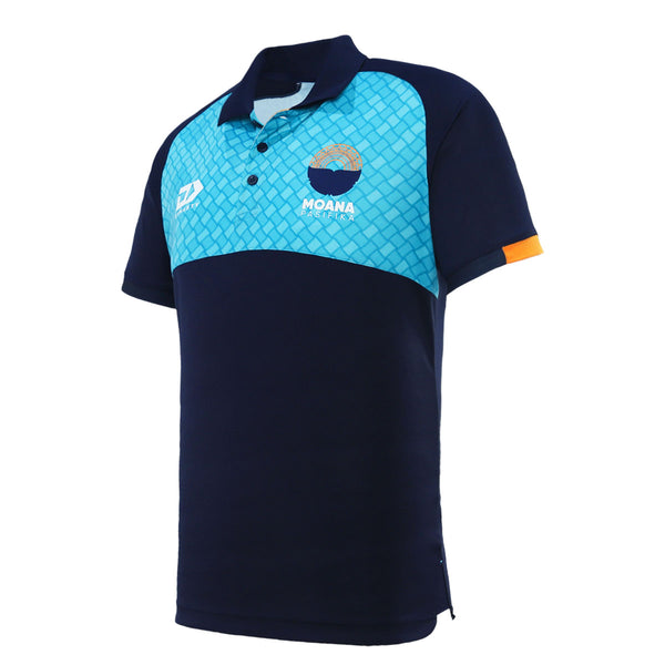 2024 Moana Pasifika Mens Media Polo-LEFT