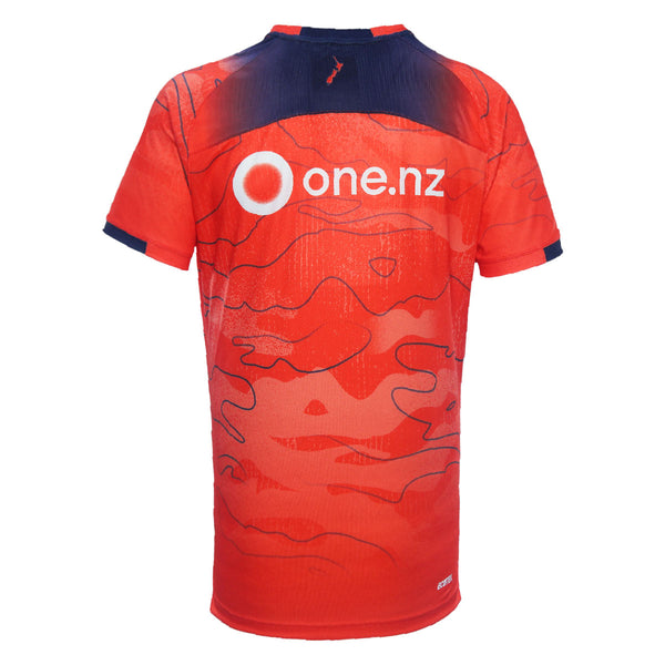 2024 New Zealand Warriors Mens Pre Season Tee-BACK