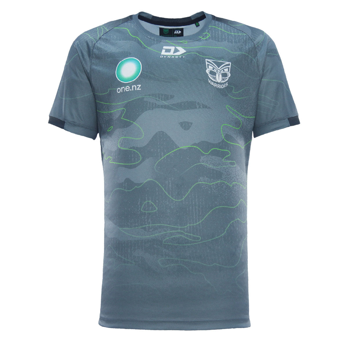 2024 New Zealand Warriors Mens Coaches Tee-FRONT
