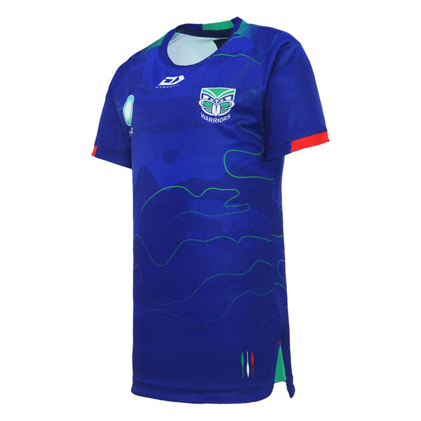 2024 New Zealand Warriors Junior Training Tee-FRONT