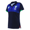 2024 New Zealand Warriors Ladies Royal Blue Media Polo-LEFT