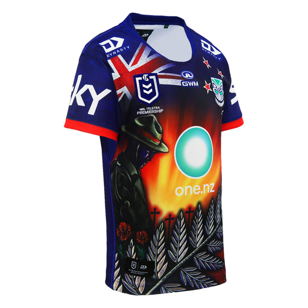 2024 New Zealand Warriors Junior Replica ANZAC Round Jersey
