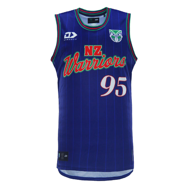2024 New Zealand Warriors Mens Basketball Singlet