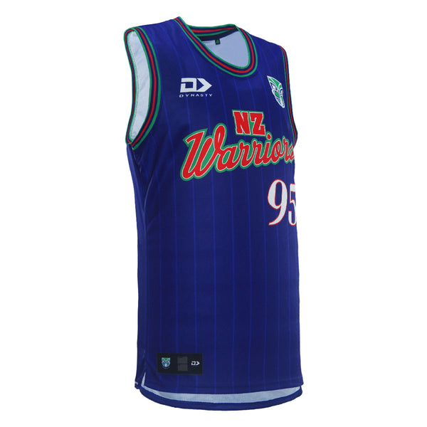 2024 New Zealand Warriors Mens Basketball Singlet