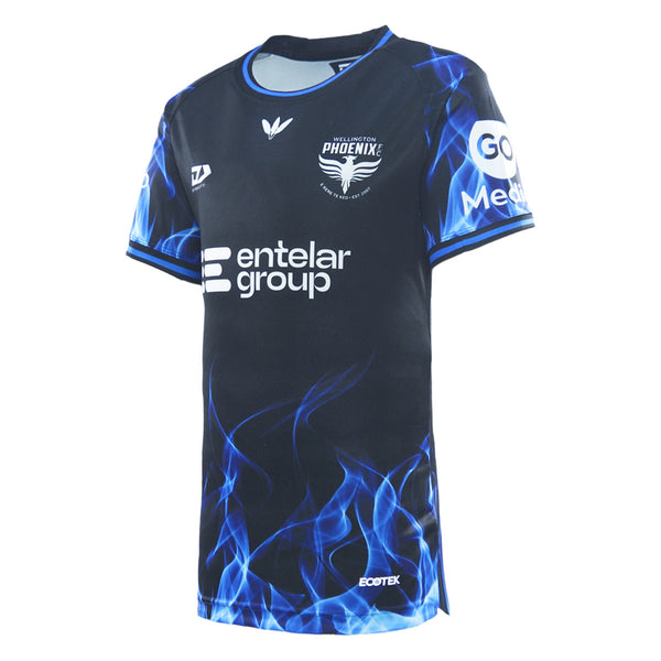 25/26 Wellington Phoenix Juniors Walkout Tee - Black