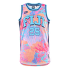 2025 Fiji Bati Mens Basketball Singlet - Coral