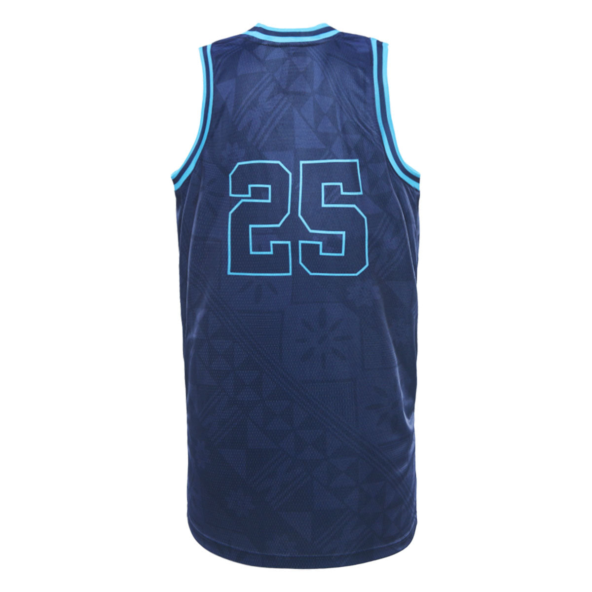 2025 Fiji Bati Mens Basketball Singlet - Navy