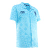 2025 Fiji Bati Mens Button Up Polo - Blue