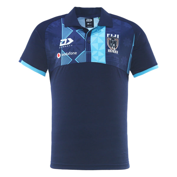 2025 Fiji Bati Mens Media Polo - Navy