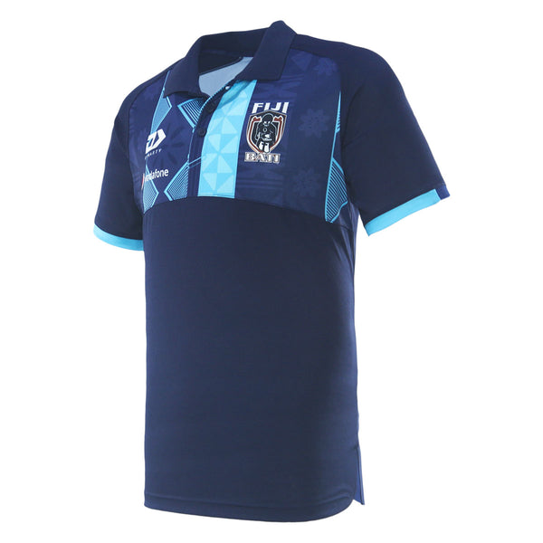 2025 Fiji Bati Mens Media Polo - Navy