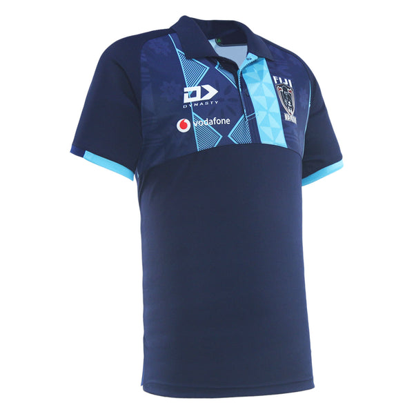 2025 Fiji Bati Mens Media Polo - Navy
