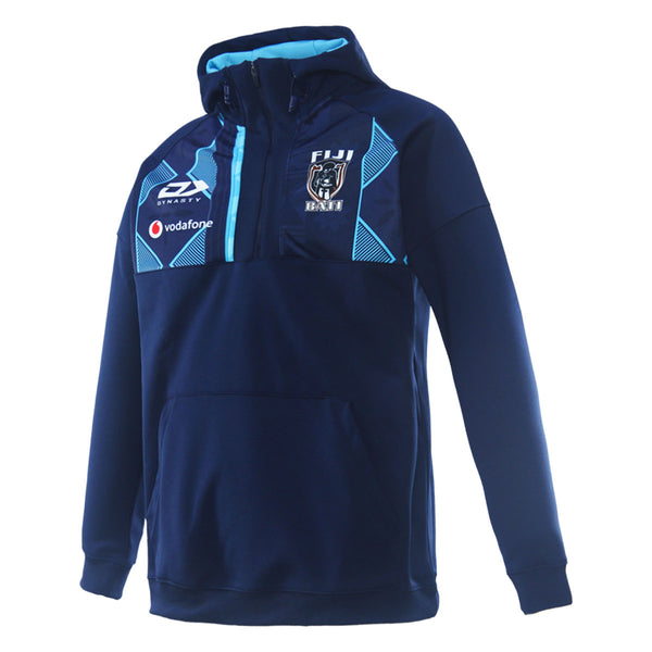 2025 Fiji Bati Mens Qtr Zip Hoodie - Navy